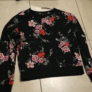 Long sleeve flower shirt